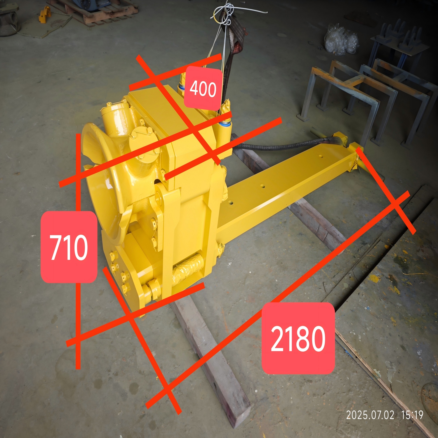 TPEC Зажим трубный в сборе DQ-40LHTY-JQ 1.03.01.021,1.03.14.207